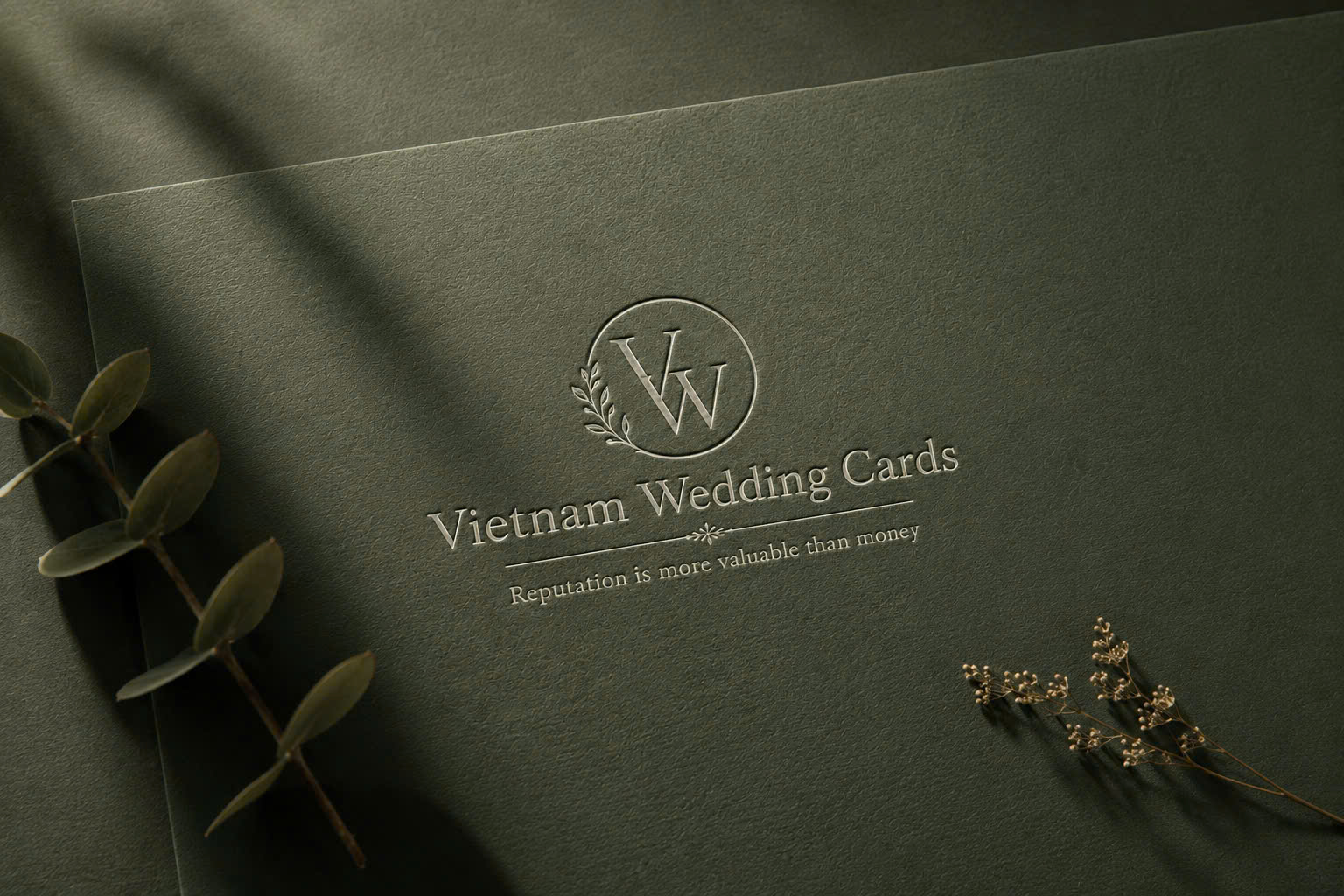 Vietnam Wedding Card | Thiêp Cưới Việt